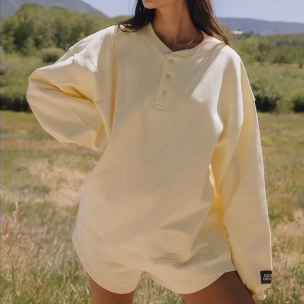 Yellow Daily Drills Sweatshirt XS/S